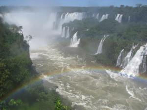 De watervallen van Iguacu