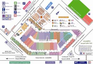 Op de bonnefooi naar de Chatuchak Weekendmarkt gaan kan, maar een plattegrond is soms wel handig.