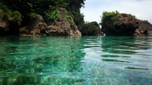 Zwemmen in dit bad verveelt geen moment.